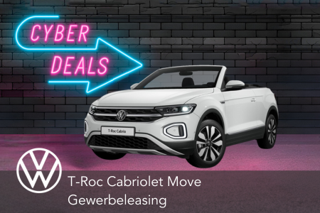 T-Roc Cabriolet MOVE 1,0 l TSI OPF 81 kW (110 PS) Leasing Gewerbekunden