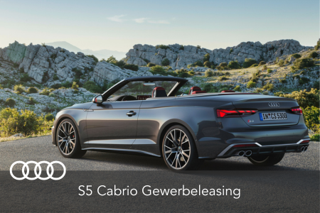 Audi S5 Cabrio - Gewerbeleasing